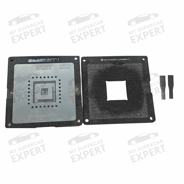 Infineon TC1793 TC1796 TC1797 TC298 / Freescale SPC5777 MPC5554 CPU Magnetic Stencil for BGA Reballing for EDC17 MEVD17 MD1 MG1 ECUs