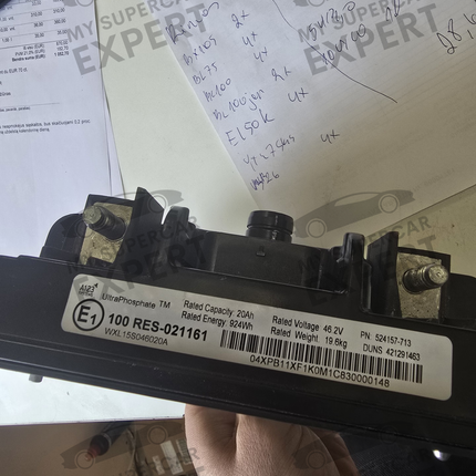 BMW Serie 5 (G30/G31/G38) Serie 7 (G11/G12) Sistemas A123 Batería 48V 46.2V 20Ah 924Wh DK5170FA9 01 Servicio de reparación de archivos