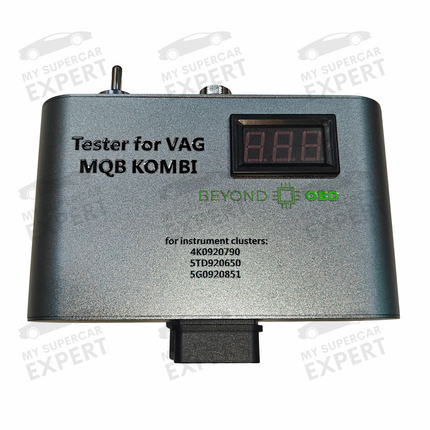 Audi A3 (8Y) A6 (C8) Q7 (4M) Volkswagen (VW) Golf (Mk7) Touran (5T) 2015-2022 MQB Instrument Cluster Test Platform by BEYOND OBD