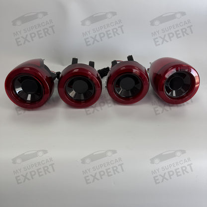 Ferrari F430 (F131) 2004-2009 488 style Tail Lights aftermarket upgrade kit