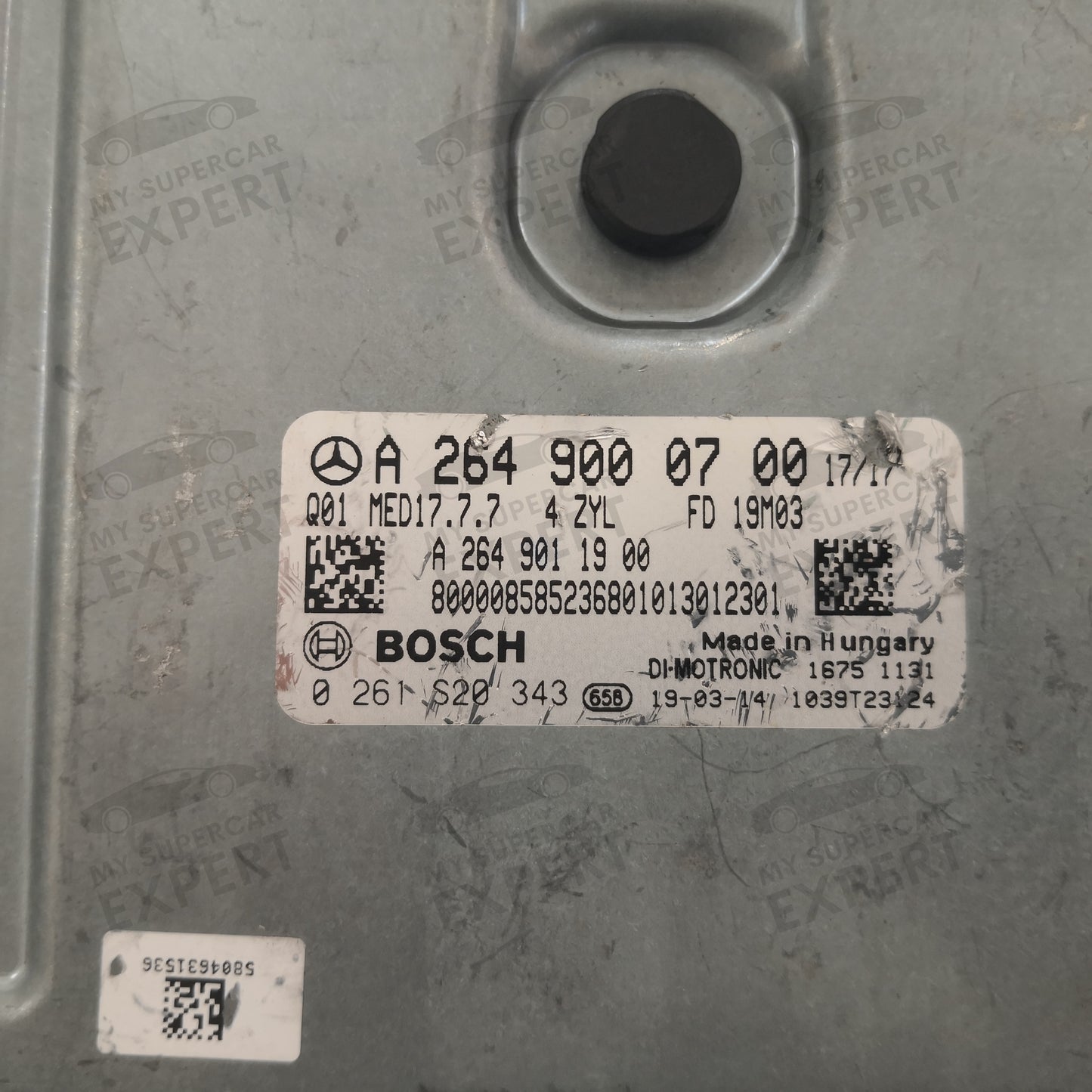 Mercedes-Benz MB S400 Hybrid (W221) Bosch ME17.7 Unidad de control del motor ECU A2729005300 0261S07226 usado