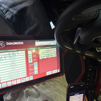 Leonardo H4 Accinni Professional Diagnostic Tool for Supercar Ferrari McLaren Lamborghini Aston Martin Maserati Kit New Version