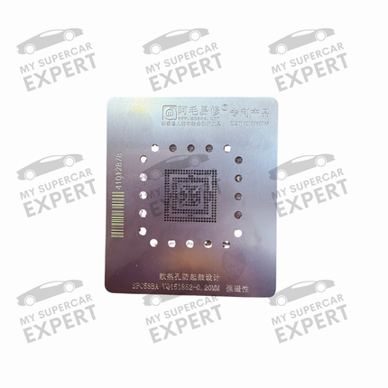 BMW BCP Immo & Gateway (ZGW) CPU SPC58 Magnetic Stencil for BGA Reballing