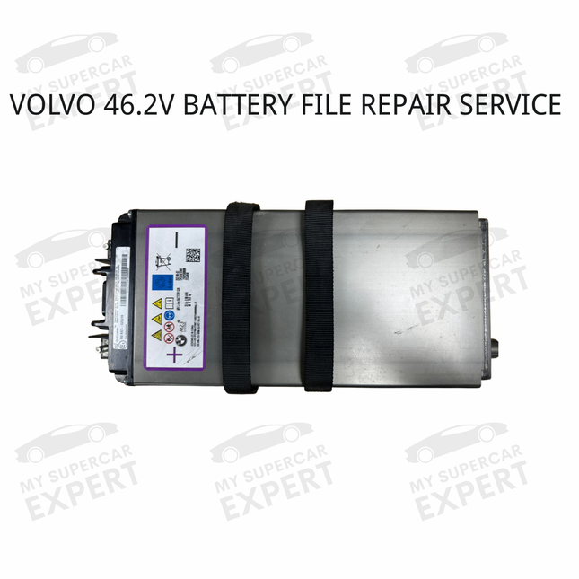 Volvo S60 S90 XC60 2019-2024 MHEV A123 Systems 46.2V 8Ah 32400883 Lithium Battery BMS File Repair