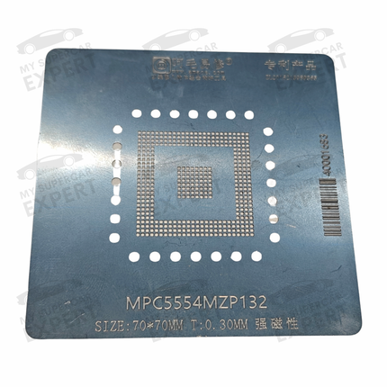Motorola MPC561 MPC562 MPC563 MPC564 / Freescale MPC5554 CPU Magnetic Stencil for BGA Reballing for EDC16 MED9 and other ECUs