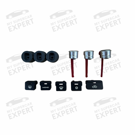 Ferrari 488 (F142M) California T (F149M) 2014-2020 A/C Control Panel Button Repair Kit Aftermarket