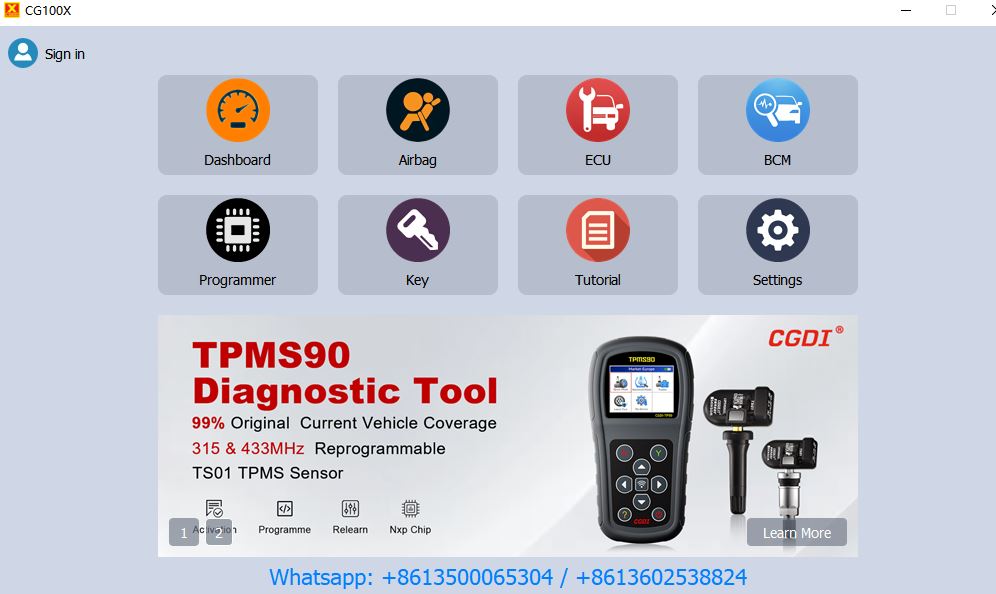 CG100X Original Official Programming CPU Memories Flash EEPROM device upgrade of CG100 PROG III