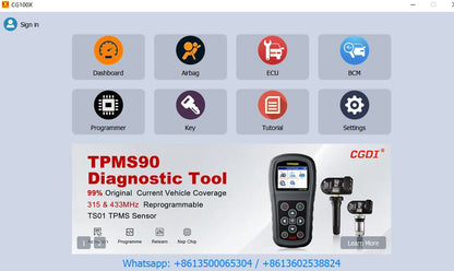 CG100X Original Official Programming CPU Memories Flash EEPROM device upgrade of CG100 PROG III