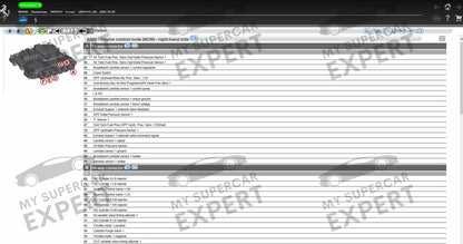 Ferrari F430 612 599 California T 458 FF F12berlinetta LaFerrari GTC4Lusso 812 Portofino 488 F8 SF90 296 Purosangue Roma 12cilindri 2004-2025 Documentation Wiring Diagrams Tech Support Service