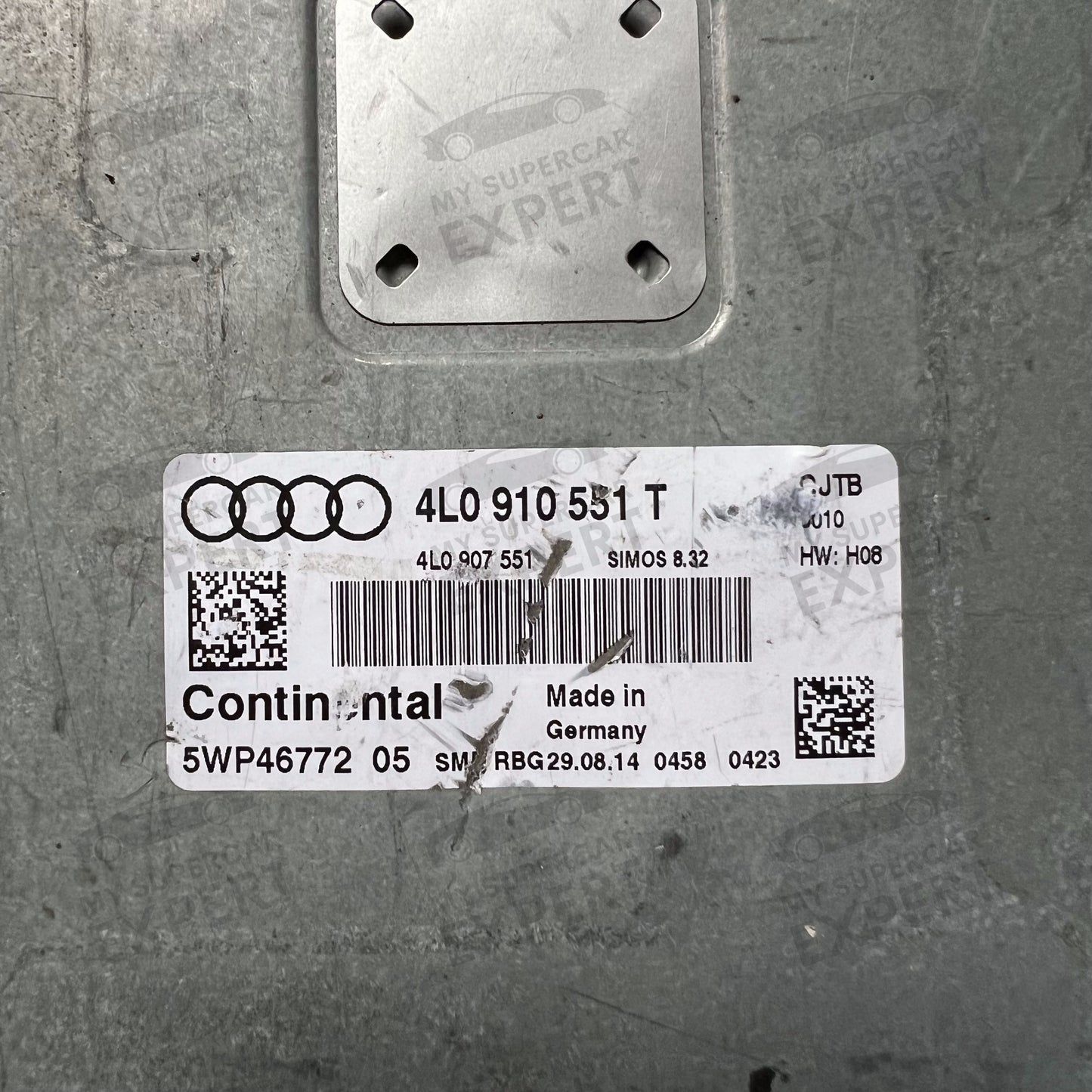 Audi Q7 (4L) Engine Control Unit ECU Continental Simos 8.32 4L0910551T 5WP46772 New