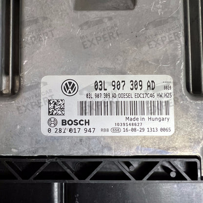 Volkswagen (VW) Tiguan (5N) 2009-2018 Bosch EDC17C46 Engine Control Unit ECU 03L907309AD 0281017947 New