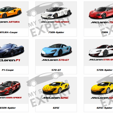 McLaren MP4-12C 650S 570S 600LT 540C P1 GT 720S Senna Documentation Wiring Diagrams Tech Support Service