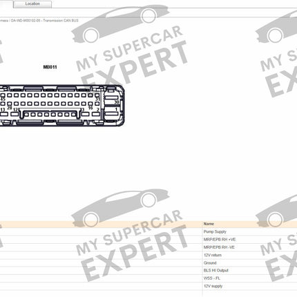 McLaren MP4-12C 650S 570S 600LT 540C P1 GT 720S Senna Documentation Wiring Diagrams Tech Support Service