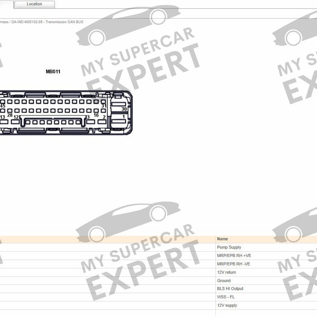 McLaren MP4-12C 650S 570S 600LT 540C P1 GT 720S Senna Documentation Wiring Diagrams Tech Support Service