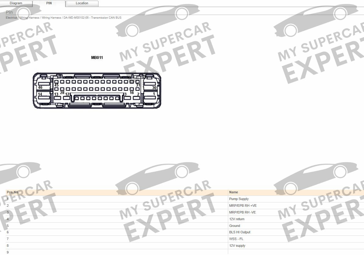 McLaren MP4-12C 650S 570S 600LT 540C P1 GT 720S Senna Documentation Wiring Diagrams Tech Support Service