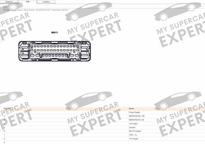 McLaren MP4-12C 650S 570S 600LT 540C P1 GT 720S Senna Documentation Wiring Diagrams Tech Support Service
