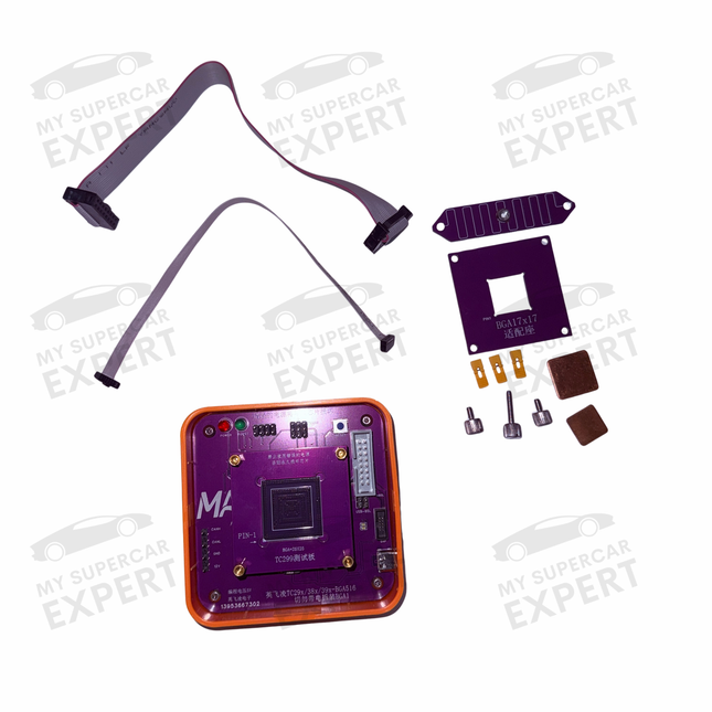ECU CPU Read Write Adapter for BGA Infineon TC277/TC297/TC299/TC389/TC399 CPUs solderless used on MD1 / MG1 ECUs