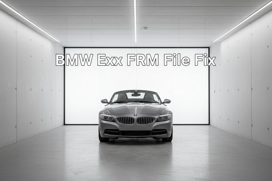 change title with BMW Exx FRM File Fix