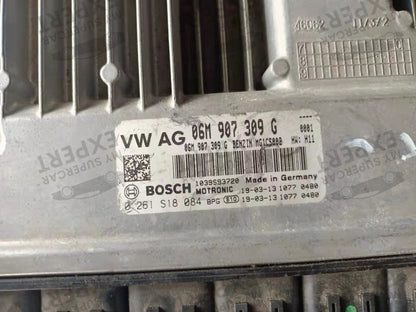 Audi A3 A4 Q5 VW Volkswagen Touran Touareg Блок управления двигателем ECU Bosch EDC17CP44 4H0907401K 0281030772 Б/у