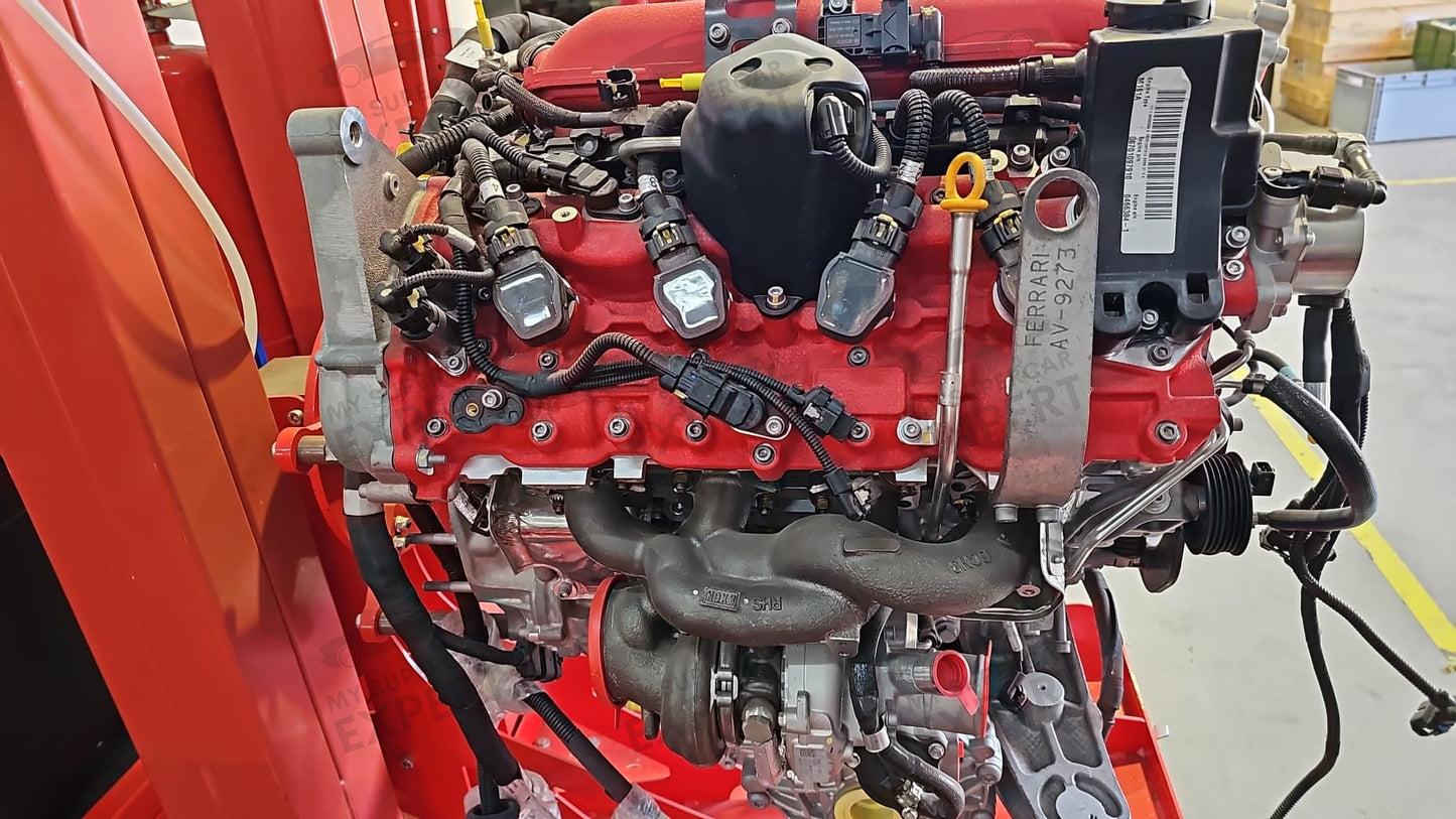 Maserati Ghibli F154 M161A MY2018 Conjunto de motor V8 completo Nuevo, nunca usado