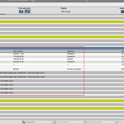 Remote Pin Extraction Service Mercedes Head Unit HU25 HU45 HU5S1 HU5 HU55 HU6 HU7