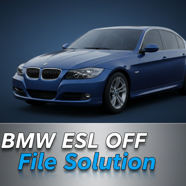 no other text should be shown besides BMW ESL OFF File Solution