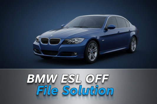 no other text should be shown besides BMW ESL OFF File Solution