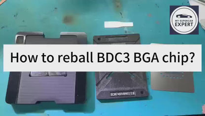 BMW BDC1 BDC2 BDC3 Immo & Gateway (ZGW) CPU 0N32E 0N61C BN78S Magnetic Stencil for BGA Reballing