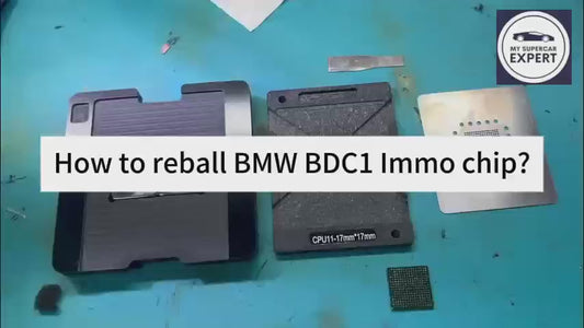 BMW BDC1 BDC2 BDC3 Immo & Gateway (ZGW) CPU 0N32E 0N61C BN78S Magnetic Stencil for BGA Reballing