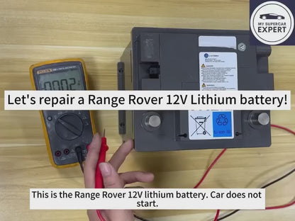 Jaguar Land Rover 2022-2024 12V Lithium Battery BMS Repair Programmer by My Supercar Expert