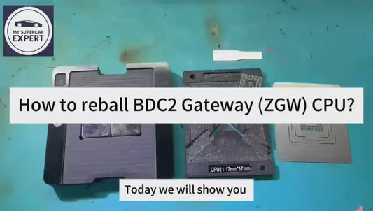 BMW BDC1 BDC2 BDC3 Immo & Gateway (ZGW) CPU 0N32E 0N61C BN78S Magnetic Stencil for BGA Reballing
