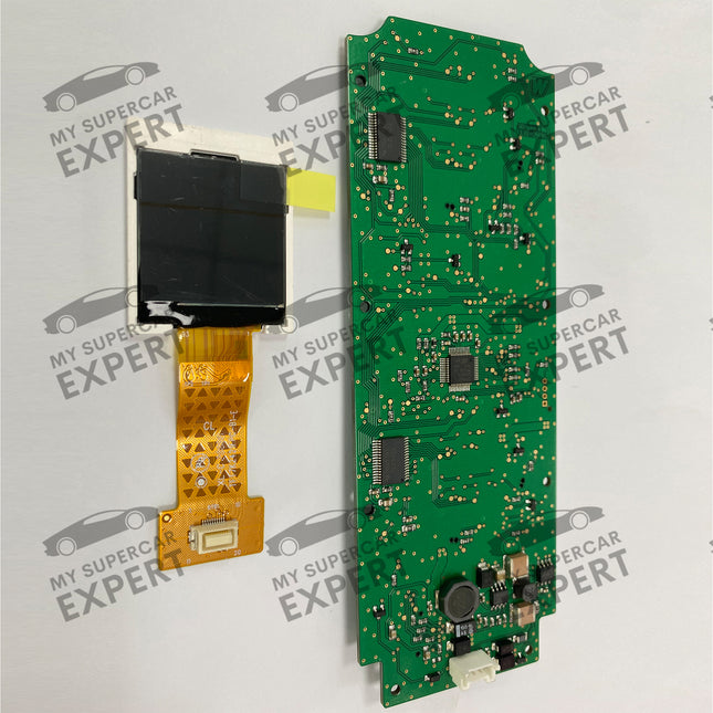 McLaren 625C 650S 675LT MP4-12C 2011-2017 Air Conditioning Switch Aftermarket PCB + Aftermarket display 11M3232CP.02 11M3136CP