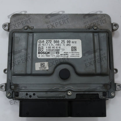 Mercedes-Benz MB S400 Hybrid (W221) Bosch ME17.7 M272 Engine Control Unit ECU A2729002500 0261S05975 used