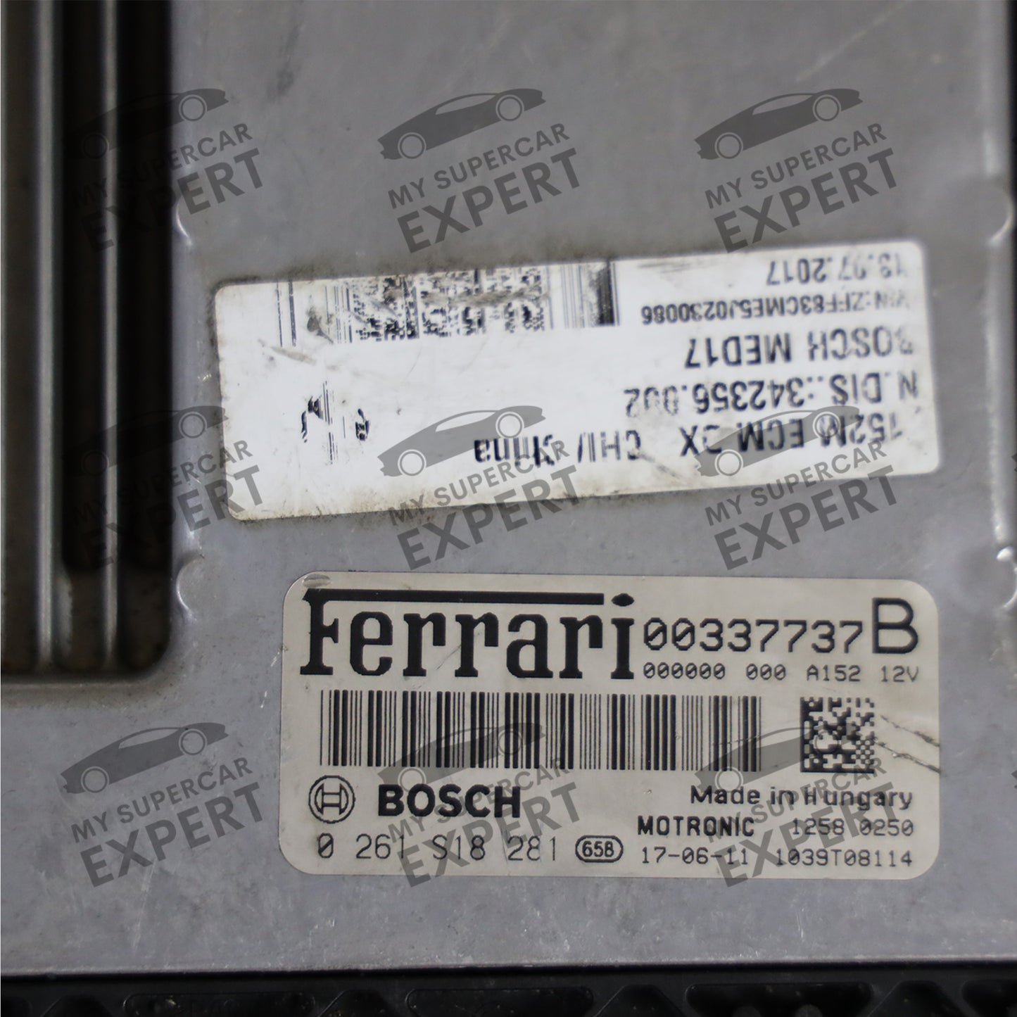 Ferrari Portofino (F164) 2017-2022 Kit Encendido Completo ECU+IMMO+Módulo Confort+2 Llaves usado